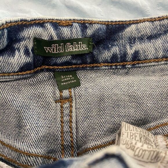Wild Fable Jeans Shorts size 2 - Picture 3 of 5